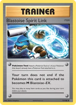 Blastoise Spirit Link (Evolutions #73)