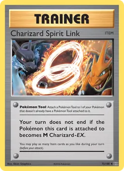 Charizard Spirit Link (Evolutions #75)