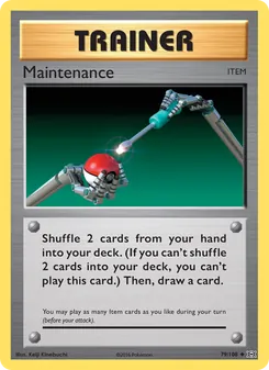 Maintenance (Evolutions #79)