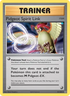 Pidgeot Spirit Link (Evolutions #81)