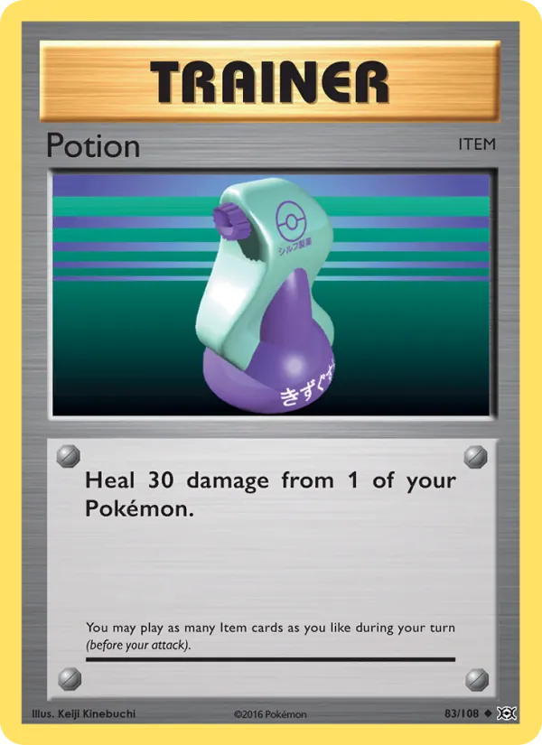 Potion — Evolutions #83 (Pokémon TCG card)