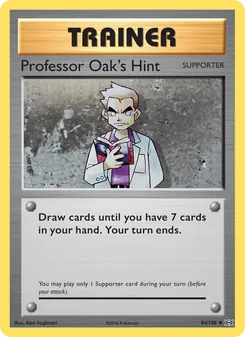 Professor Oak's Hint (Evolutions #84)