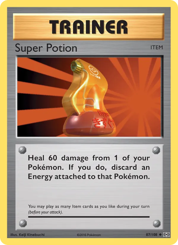 Super Potion — Evolutions #87 (Pokémon TCG card)
