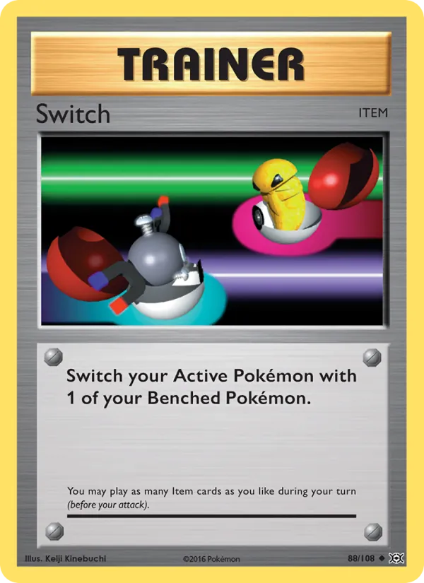 Switch — Evolutions #88 (Pokémon TCG card)