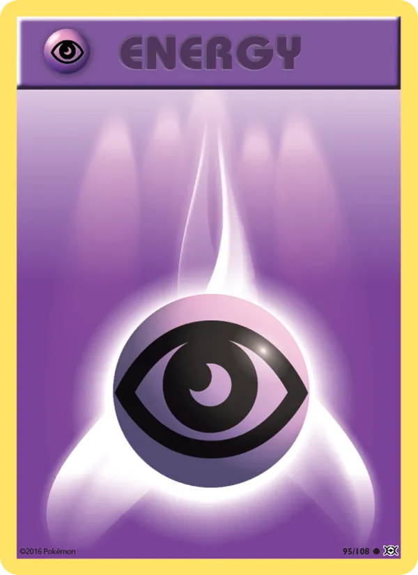 Psychic Energy — Evolutions #95 (Pokémon TCG card)