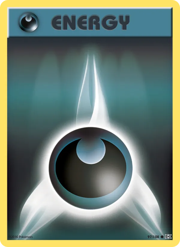 Darkness Energy — Evolutions #97 (Pokémon TCG card)