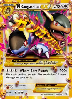 M Kangaskhan EX (Flashfire #109)