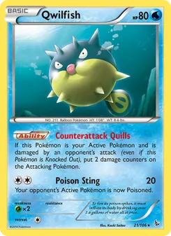 Qwilfish (Flashfire #21)