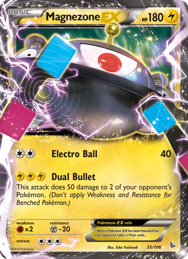 Magnezone EX — Flashfire #35 (Pokémon TCG card)
