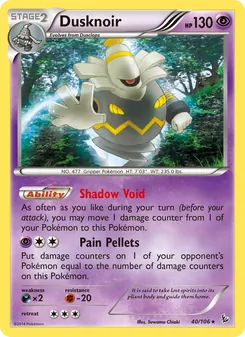 Dusknoir (Flashfire #40)