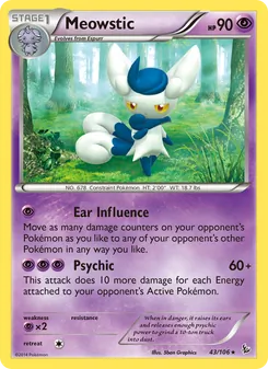 Meowstic (Flashfire #43)