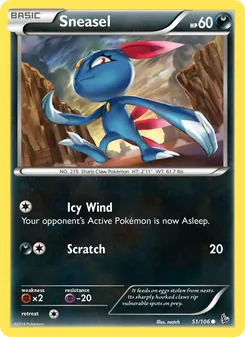 Sneasel (Flashfire #51)