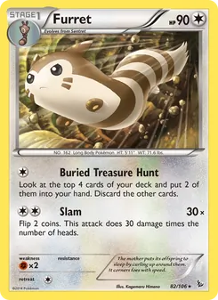Furret (Flashfire #82)