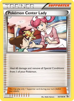 Pokémon Center Lady (Flashfire #93)