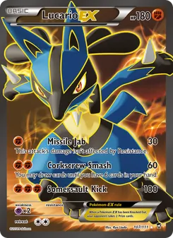 Lucario EX (Furious Fists #107)