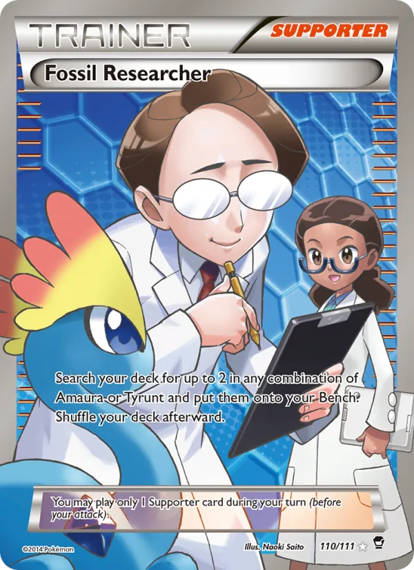 Fossil Researcher — Furious Fists #110 (Pokémon TCG card)