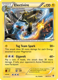Electivire (Furious Fists #30)