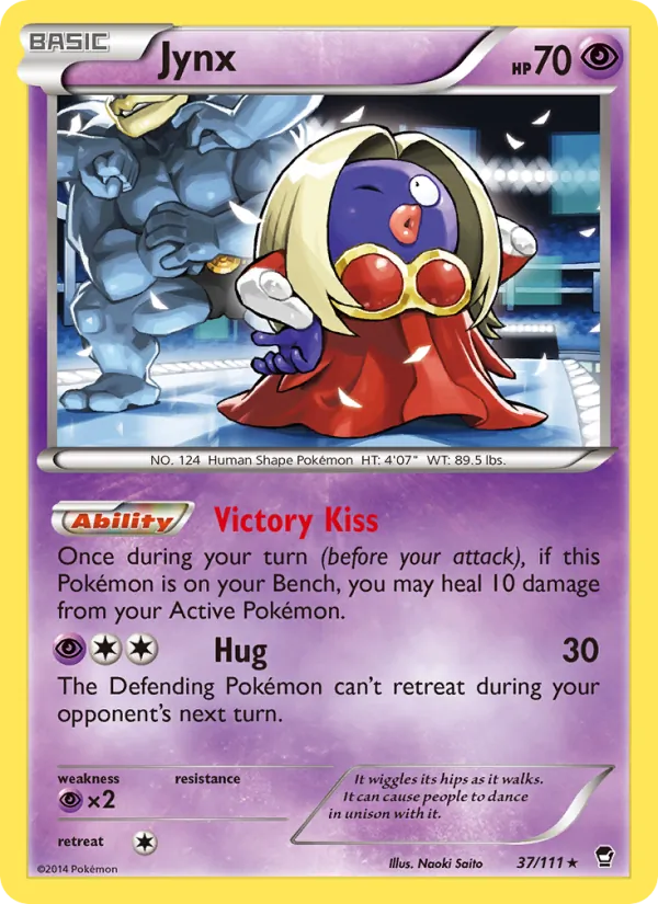 Jynx — Furious Fists #37 (Pokémon TCG card)