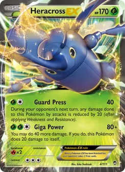 Heracross EX (Furious Fists #4)