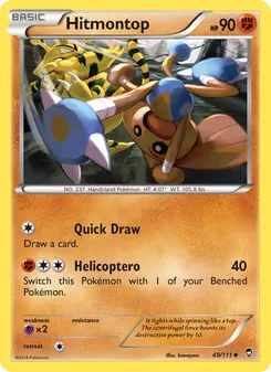 Hitmontop (Furious Fists #49)