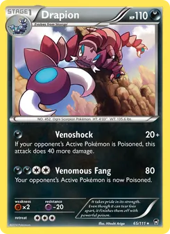 Drapion (Furious Fists #65)