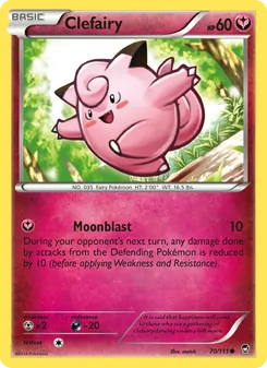 Clefairy (Furious Fists #70)