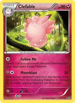 Clefable (Furious Fists #71)