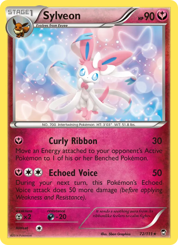 Sylveon — Furious Fists #72 (Pokémon TCG card)
