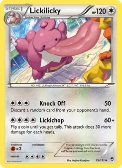 Lickilicky (Furious Fists #79)
