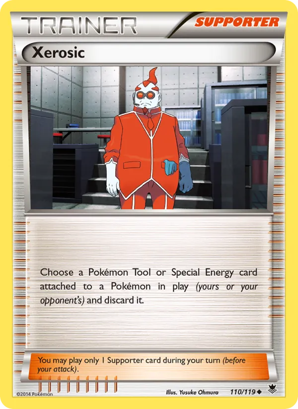 Xerosic — Phantom Forces #110 (Pokémon TCG card)