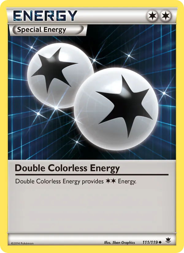 Double Colorless Energy — Phantom Forces #111 (Pokémon TCG card)
