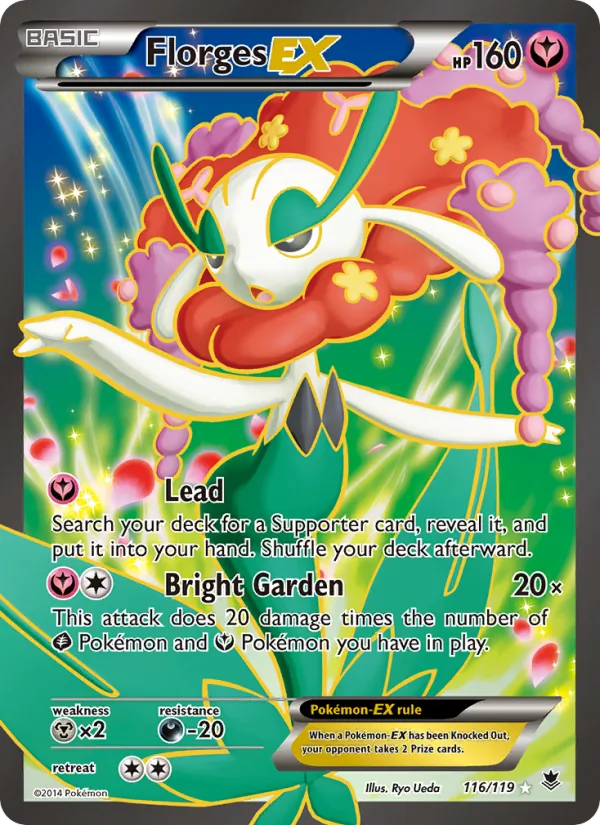 Florges EX — Phantom Forces #116 (Pokémon TCG card)