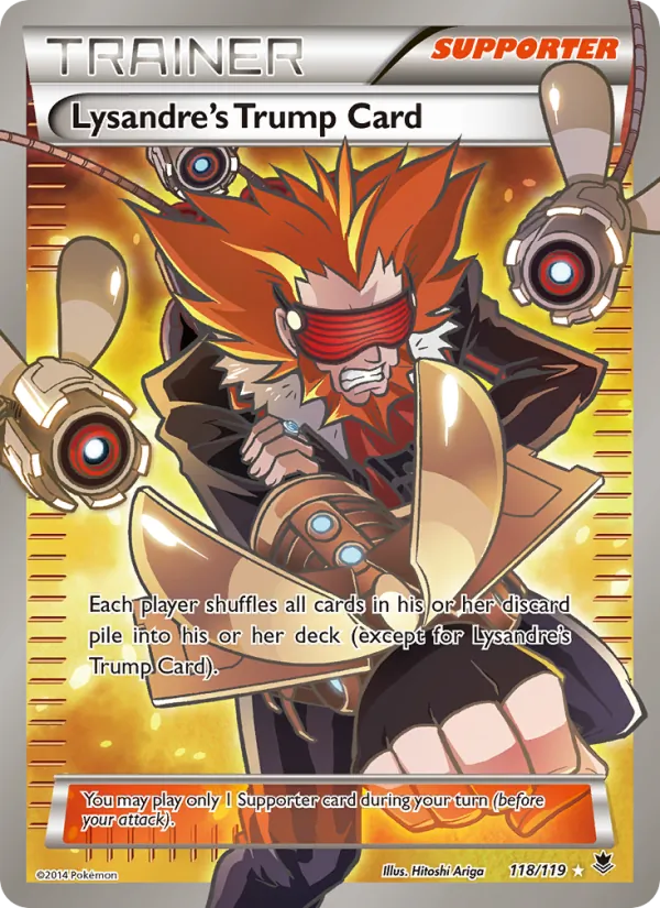 Lysandre's Trump Card — Phantom Forces #118 (Pokémon TCG card)