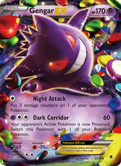Gengar EX (Phantom Forces #34)