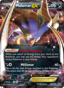 Malamar EX (Phantom Forces #58)