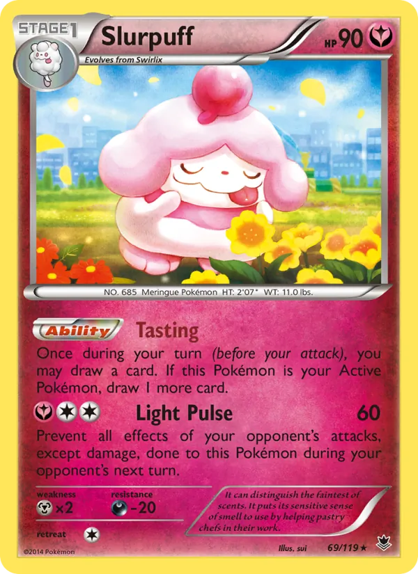 Slurpuff — Phantom Forces #69 (Pokémon TCG card)