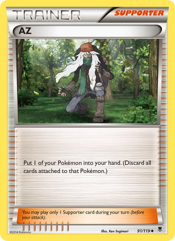 AZ — Phantom Forces #91 (Pokémon TCG card)