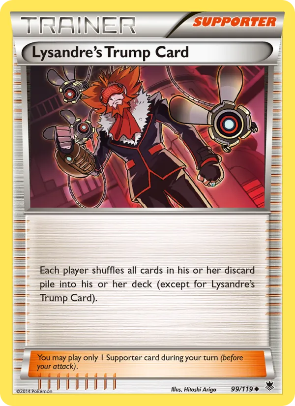 Lysandre's Trump Card — Phantom Forces #99 (Pokémon TCG card)