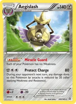 Aegislash (Primal Clash #100)