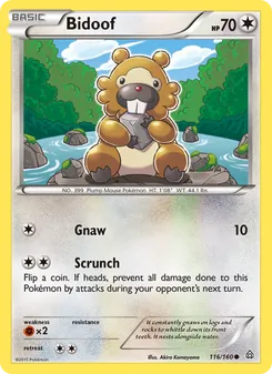 Bidoof (Primal Clash #116)