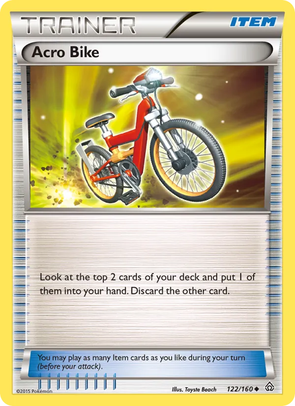 Acro Bike — Primal Clash #122 (Pokémon TCG card)