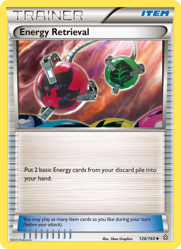 Energy Retrieval — Primal Clash #126 (Pokémon TCG card)