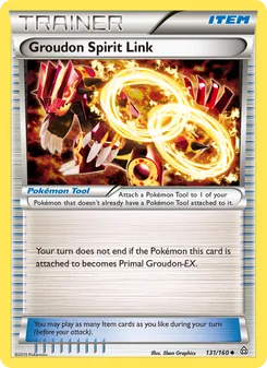 Groudon Spirit Link (Primal Clash #131)