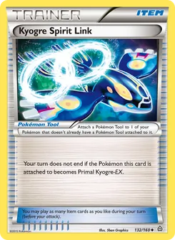 Kyogre Spirit Link (Primal Clash #132)