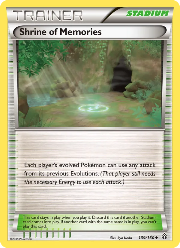 Shrine of Memories — Primal Clash #139 (Pokémon TCG card)
