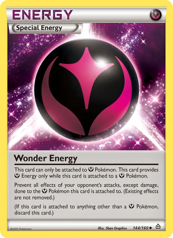 Wonder Energy — Primal Clash #144 (Pokémon TCG card)