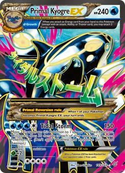 Primal Kyogre EX (Primal Clash #149)