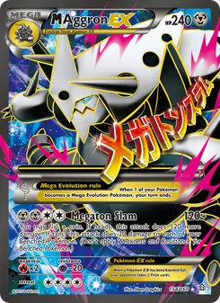M Aggron EX (Primal Clash #154)