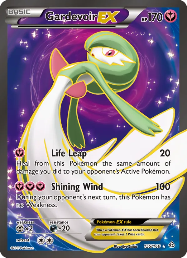 Gardevoir EX — Primal Clash #155 (Pokémon TCG card)