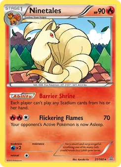 Ninetales (Primal Clash #21)